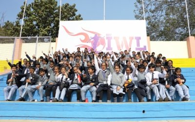110 KIDS ATTEND IWL AS PART OF AIFF'S INITIATIVE TO SPREAD AWARENESS