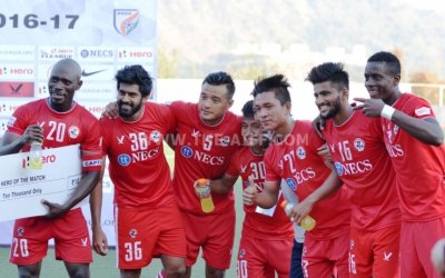 BRANDON'S LATE GOAL EARNS ALL FOR AIZAWL