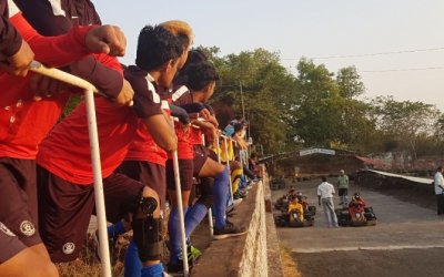 CONSTANTINE TAKES U17 BOYS TO GO KARTING