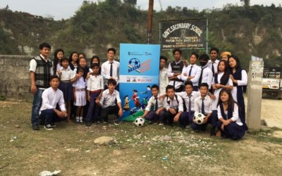 MISSION XI MILLION REACHES 2000 SCHOOL LANDMARK
