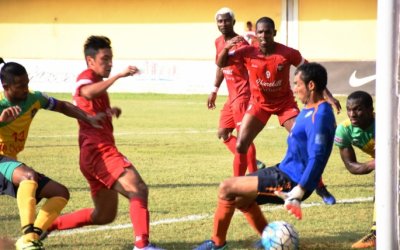 FOUR-GOAL SHOW BY BEKTUR RELEASES PRESSURE ON CHURCHILL