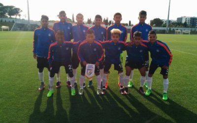 INDIAN U-17 WORLD CUP TEAM PLAY OUT A DRAW AGAINST S.L. BENFICA