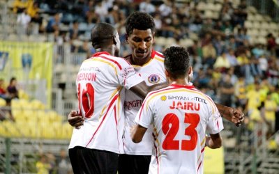 PLAZA'S BRACE HELPS EAST BENGAL ROUT MUMBAI FC