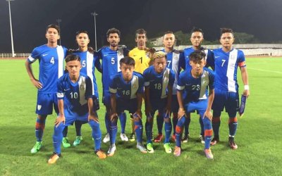INDIAN COLTS DEFEAT U19 TEAM OF SINGAPORE 7-2