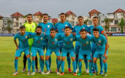 INDIA U-23 BEAT SINGAPORE U-23 IN AN INTERNATIONAL FRIENDLY