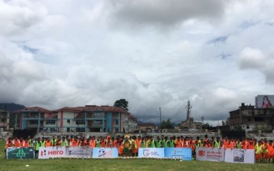 KIDS BRAVE HARSH WEATHER CONDITIONS TO ATTEND MISSION XI MILLION FESTIVALS