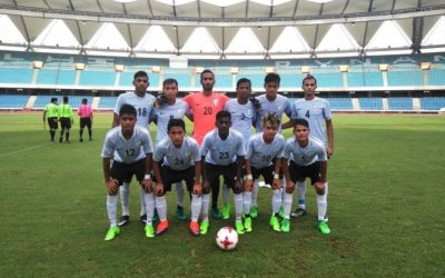 INDIA U-17s THUMP SEVEN GOALS PAST TFA U-17s