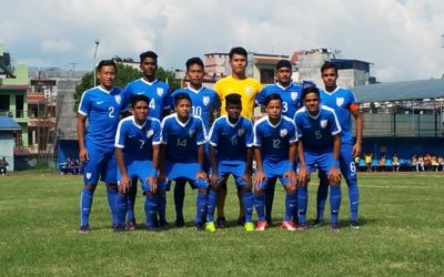 INDIA U15 BOYS BEAT BHUTAN TO ADVANCE TO U-15 SAFF CHAMPIONSHIP FINAL