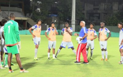 WE HAVE COME HERE TO MAKE A POINT, SAYS MAURITIAN COACH FILHO