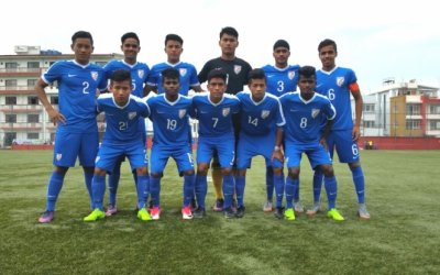 INDIA U-15s QUALIFY FOR THE SEMIS WITH WIN OVER NEPAL