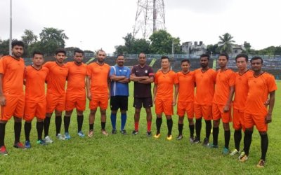 BHAICHUNG BHUTIA ATTENDS C LICENCE COURSE