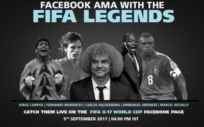 MUMBAI FOOTBALL FANS HAVE THE OPPORTUNITY TO WATCH FIFA LEGENDS IN ACTION AT DY PATIL STADIUM FOR NO COST