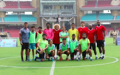 LEGENDS MATCH SETS STAGE FOR FIFA U-17 WORLD CUP INDIA 2017