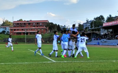 INDIA HELD TO A 2-2 DRAW BY HOSTS NEPAL