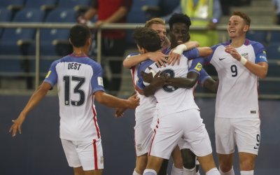 WEAH HAT-TRICK LEADS USA TO FIVE-GOAL TRIUMPH