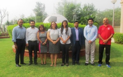 FIFA CHIEF WOMEN'S FOOTBALL OFFICER VISITS AIFF