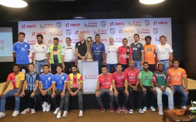 HERO I-LEAGUE LAUNCHED BY STARS OF INDIAN FOOTBALL