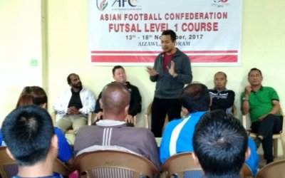 AFC LEVEL 1 FUTSAL COURSE COMPLETED