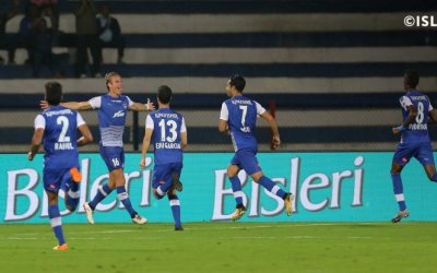 BFC DEFEAT DELHI DYNAMOS 4-1