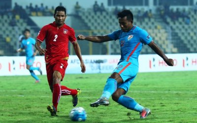 INDIA HELD TO A 2-2 DRAW BY MYANMAR
