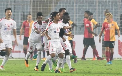 AIZAWL FC HOLD KINGFISHER EAST BENGAL TO A 2-2 DRAW