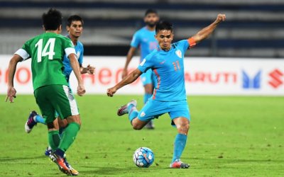 PLAYERS NEED TO UTILISE OPPORTUNITY TO CEMENT PLACE IN SQUAD: SUNIL CHHETRI