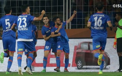 FC GOA HAND BENGALURU FC FIRST LOSS OF HERO ISL