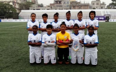 INDIA THRASH NEPAL 10-0 IN SAFF U15 WOMEN'S CHAMPIONSHIP