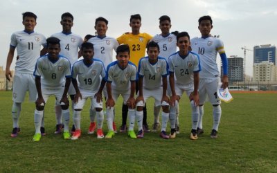 INDIA U-16 CONTINUE WINNING RUN WITH 3-1 VICTORY AGAINST AJMAN CLUB