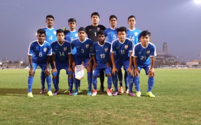 INDIA U-16 BEAT AL SADD 1-0 IN DOHA
