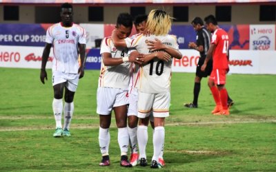 KINGFISHER EAST BENGAL SEAL THE FIRST HERO SUPER CUP SEMI-FINAL BERTH