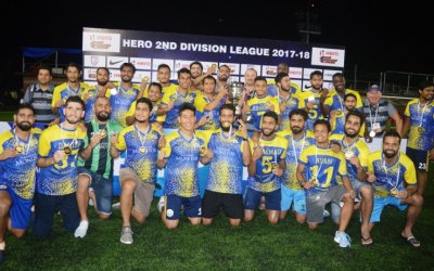 AIFF CONGRATULATE REAL KASHMIR FC FOR WINNING HERO SECOND DIVISION LEAGUE 2017-18