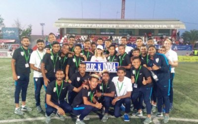 NINE-MAN INDIAN U-20 NATIONAL TEAM LOSE TO TEN-MAN MURCIA U-20