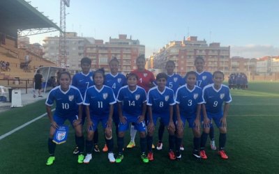 INDIAN WOMEN MAKE SHORT WORK OF ALZIRA IN A FRIENDLY MATCH
