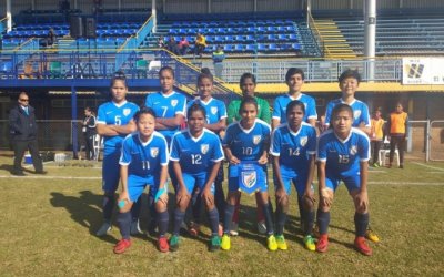 INDIAN U-17 WOMEN'S TEAM LOSE TO BRAZIL