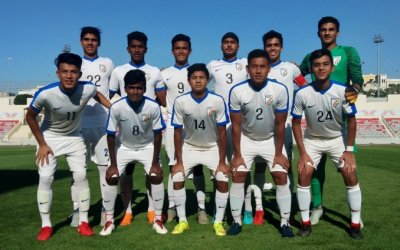 VIKRAM'S HAT-TRICK PROPELS INDIA U-16 TO A FACILE WIN OVER JORDAN