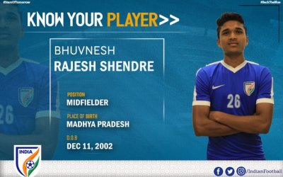 BHUVNESH SHENDRE HOPES TO MAKE FATHER PROUD BY LIFTING AFC U-16 CHAMPIONSHIPS TROPHY