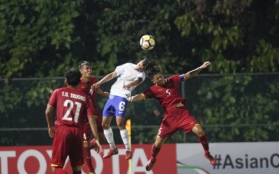 LATE GOAL BY VIKRAM SINGH HANDS INDIA U-16 TEAM WIN AGAINST VIETNAM