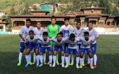 INDIA ROUT BHUTAN 4-0 IN SAFF U-18 WOMEN'S U-18 CHAMPIONSHIP OPENER
