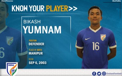 STRONG DEFENCE KEY TO SUCCESS AT AFC U-16 CHAMPIONSHIPS: BIKASH YUMNAM