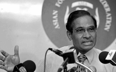 AIFF CONDOLES DATO PETER VELAPPAN'S DEATH