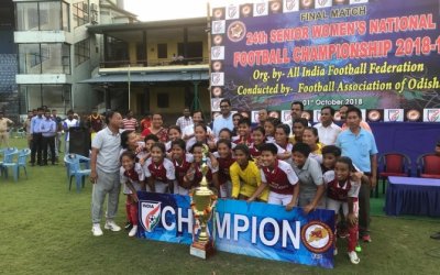 MANIPUR DEFEAT ODISHA IN FINAL TO CLINCH SENIOR WOMEN'S NATIONAL FOOTBALL C'SHIPS CROWN