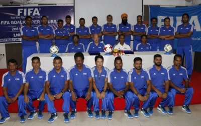 FIFA GOALKEEPING COURSE FROM OCT 2-6 IN GWALIOR