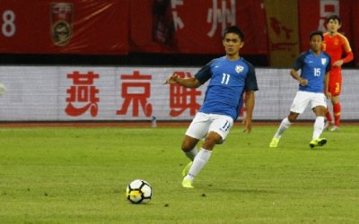 ANKLE INJURY RULES SUNIL CHHETRI OUT FOR TWO WEEKS