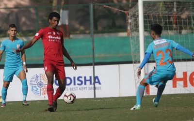 WILLIS PLAZA'S FIRST-HALF STRIKE GIVES CHURCHILL BROTHERS THREE POINTS AGAIN AGAINST INDIAN ARROWS