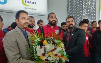 BLUE TIGERS LAND IN ABU DHABI FOR AFC ASIAN CUP UAE 2019