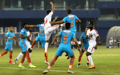 INDIAN ARROWS AND AIZAWL FC SHARE SPOILS