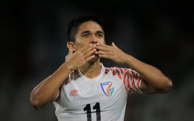 AIFF CONGRATULATES SUNIL CHHETRI FOR BEING NAMED A PADMA SHRI