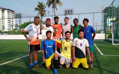 BLUE TIGERS COME TOGETHER TO LIGHT UP BLIND FOOTBALL