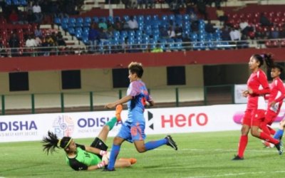 NEPAL RIDE ON SABITRA'S EARLY BRACE TO BREEZE PAST INDIA